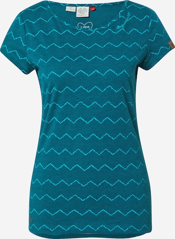 Ragwear T-Shirt 'MINT' in Blau: predná strana