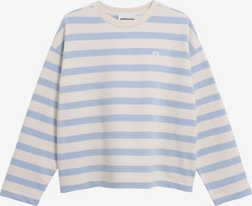 Sweat-shirt 'FRANKAA' ARMEDANGELS en blanc : devant