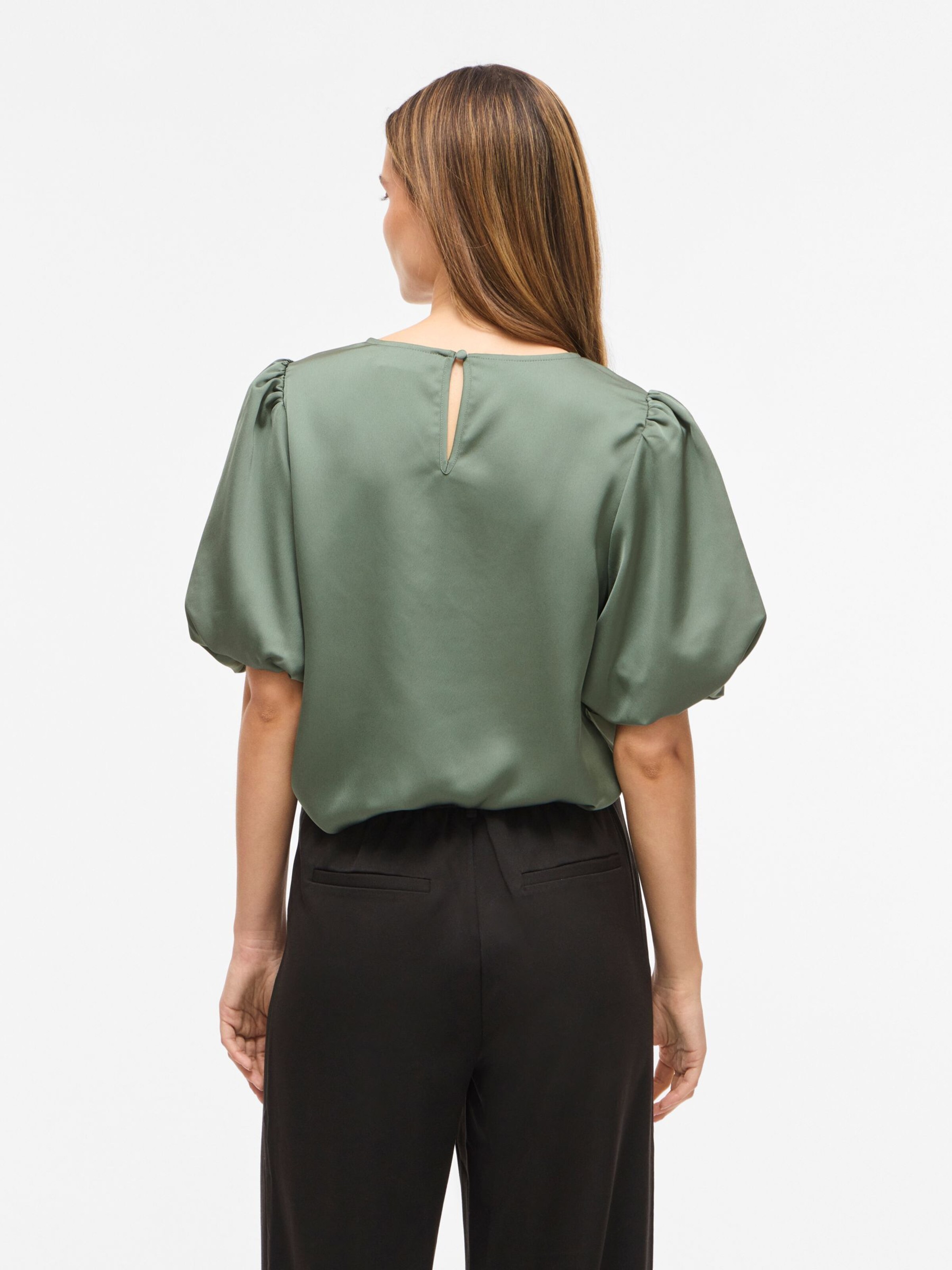 VILA Bluse 'VIELLETTE' in Grün