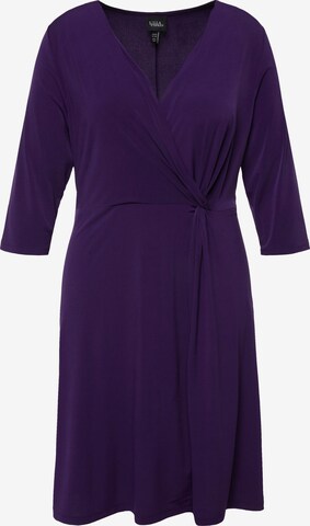 Robe Ulla Popken en violet : devant