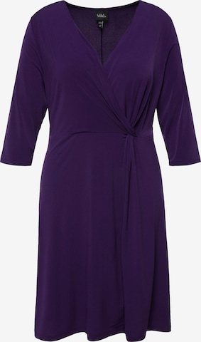 Robe Ulla Popken en violet : devant