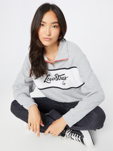 Sweat-shirt 'CB Logo Sweatshirt' LEVI'S ® en gris