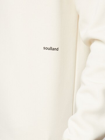 Soulland Sweatshirt 'Ken' in White