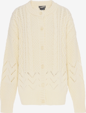 DreiMaster Vintage - Cárdigan en blanco: frente