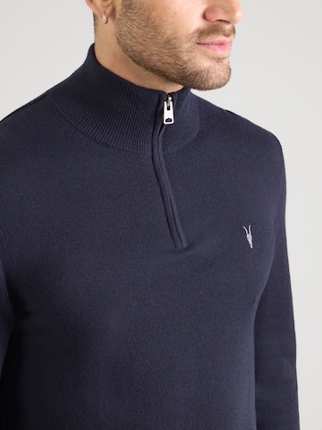 AllSaints Sweter 'KILBURN' w kolorze niebieski