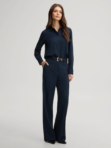 JOOP! Regular Trousers with creases in Blue
