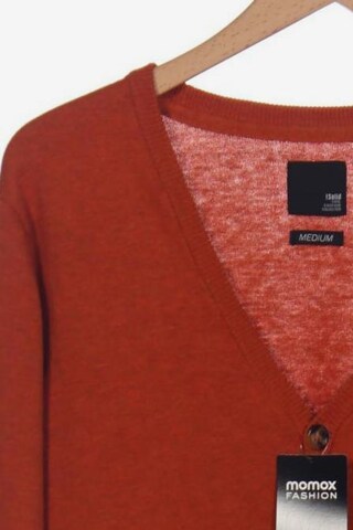 !Solid Sweater & Cardigan in M in Orange