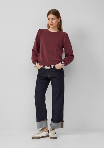 s.Oliver Sweatshirt in Rot
