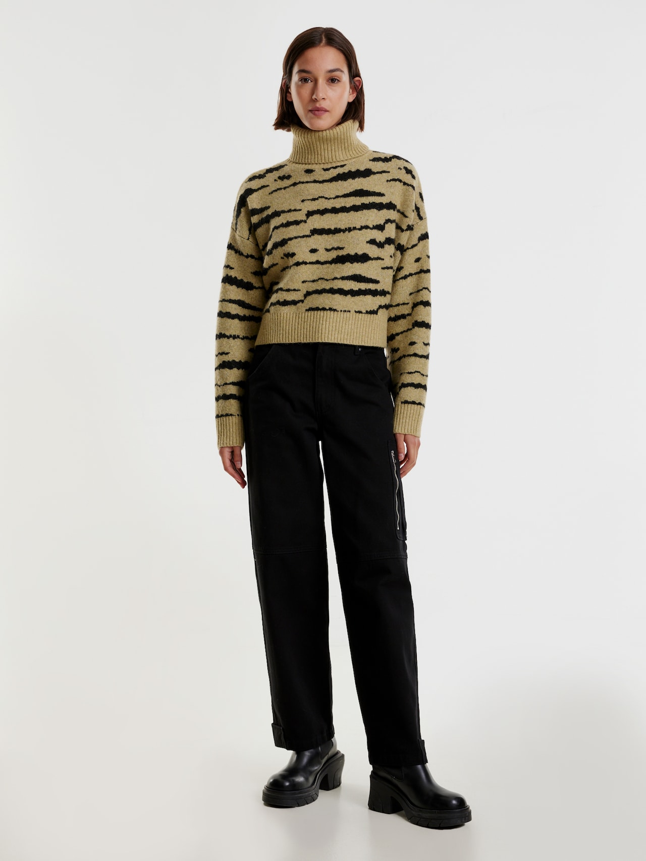 EDITED Pullover 'Enissa' grøn