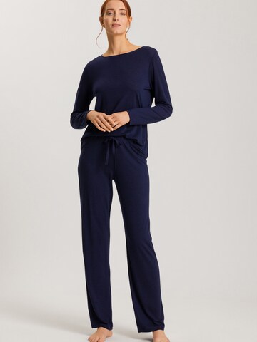 Regular Pantalon de sport ' Natural Wear ' Hanro en bleu