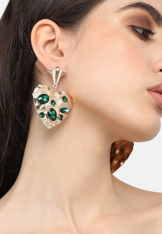 SOHI Kolczyki 'Kaety' w kolorze złoty: przód