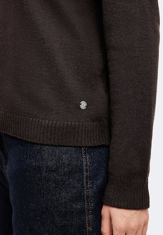 Pull-over 'Am44ber' ZABAIONE en marron : devant