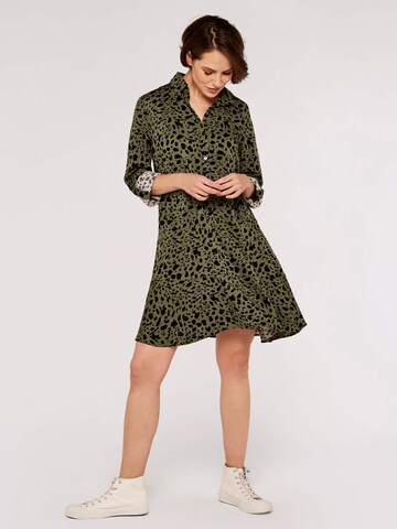 Robe-chemise Apricot en vert