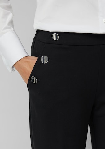 Regular Pantalon s.Oliver en noir