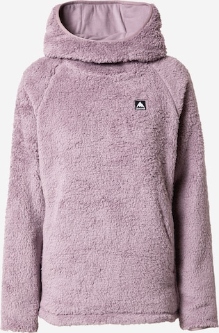 BURTON - Sweatshirt de desporto em roxo: frente