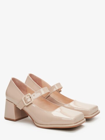 Estro - Zapatos con plataforma '097-1' en beige