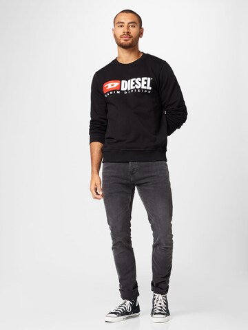 DIESEL Sweatshirt in Zwart