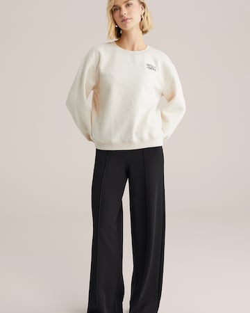 WE Fashion Bluzka sportowa w kolorze beżowy