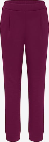 Pantalon de pyjama ' MyWear Lounge Trousers ' TRIUMPH en rouge : devant