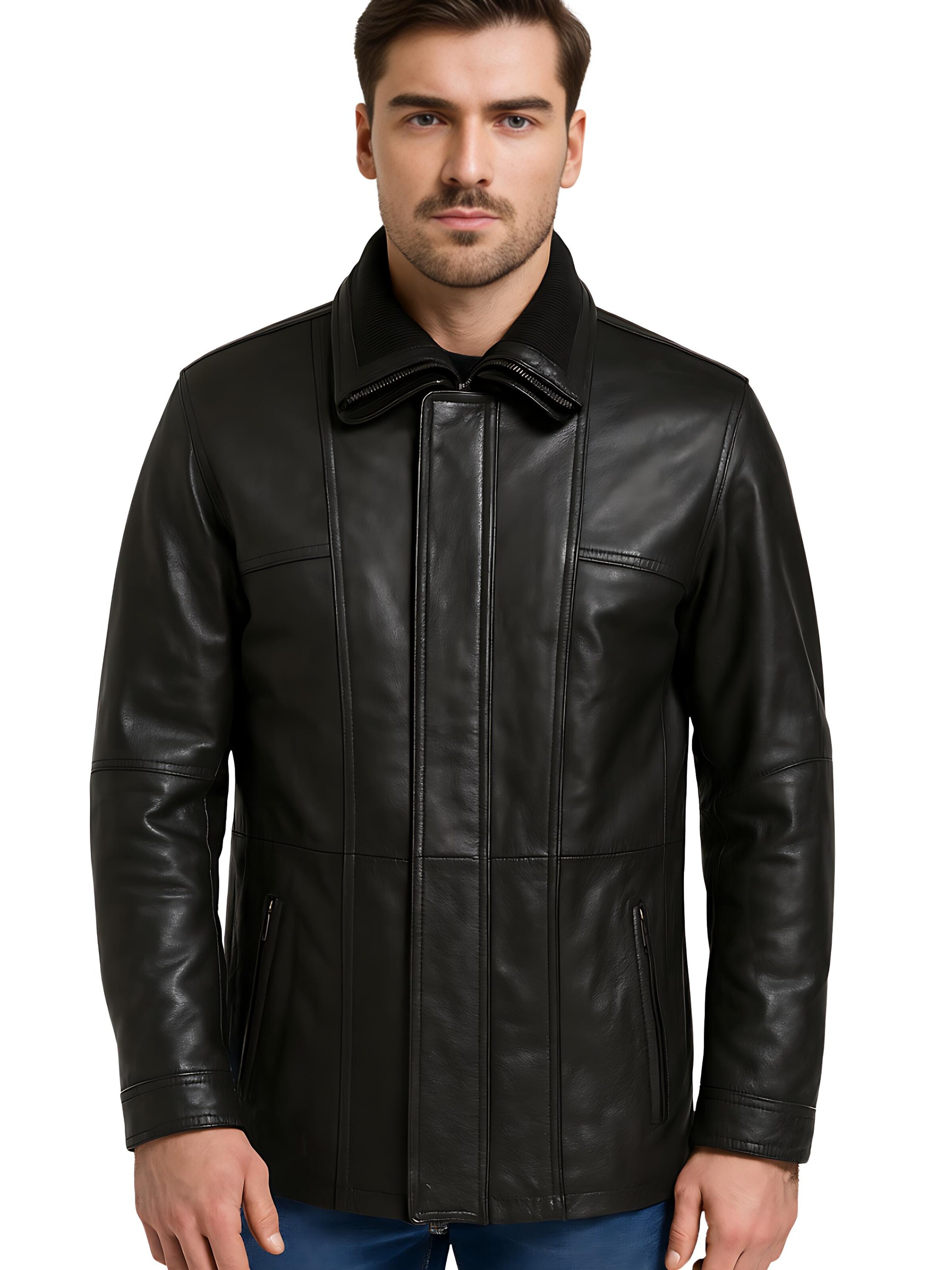 CYCAS D'OR Winter jacket 'BUFF FLEX PARKA 2 IN 1' in Black