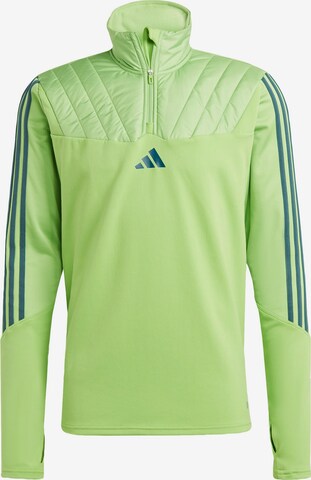 ADIDAS PERFORMANCE Athletic Sweatshirt 'Tiro 23 Club' in Green: front