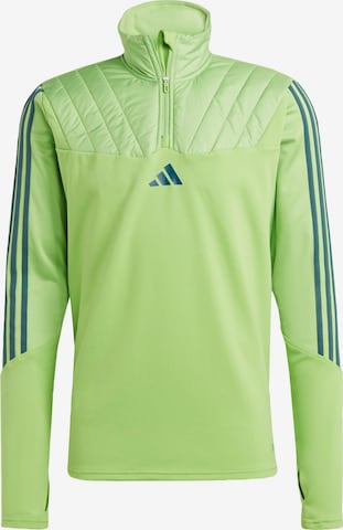 ADIDAS PERFORMANCE Athletic Sweatshirt 'Tiro 23 Club' in Green: front