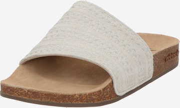 ADIDAS ORIGINALS Mules 'ADILETTE' in Beige: front