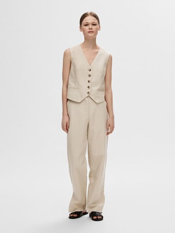 SELECTED FEMME Suit Vest in Beige