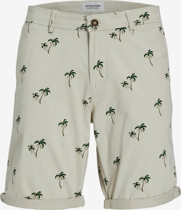 JACK & JONES - Calças chino 'Bowie' em bege: frente