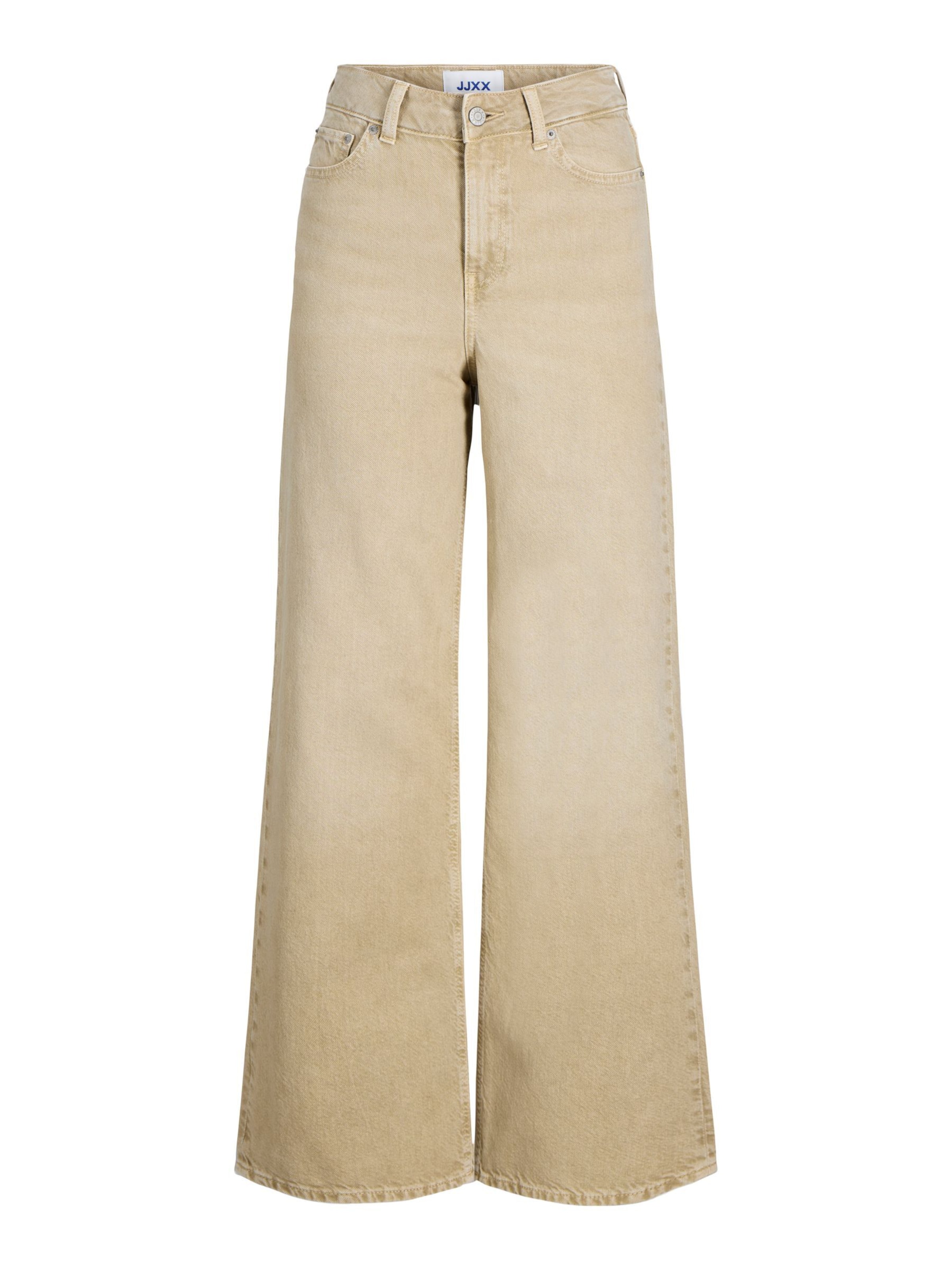 JJXX Wide leg Jeans 'JXTokyo' in Beige: front