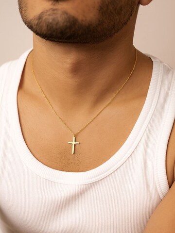 Hey Happiness Necklace 'Urban' in Gold: front