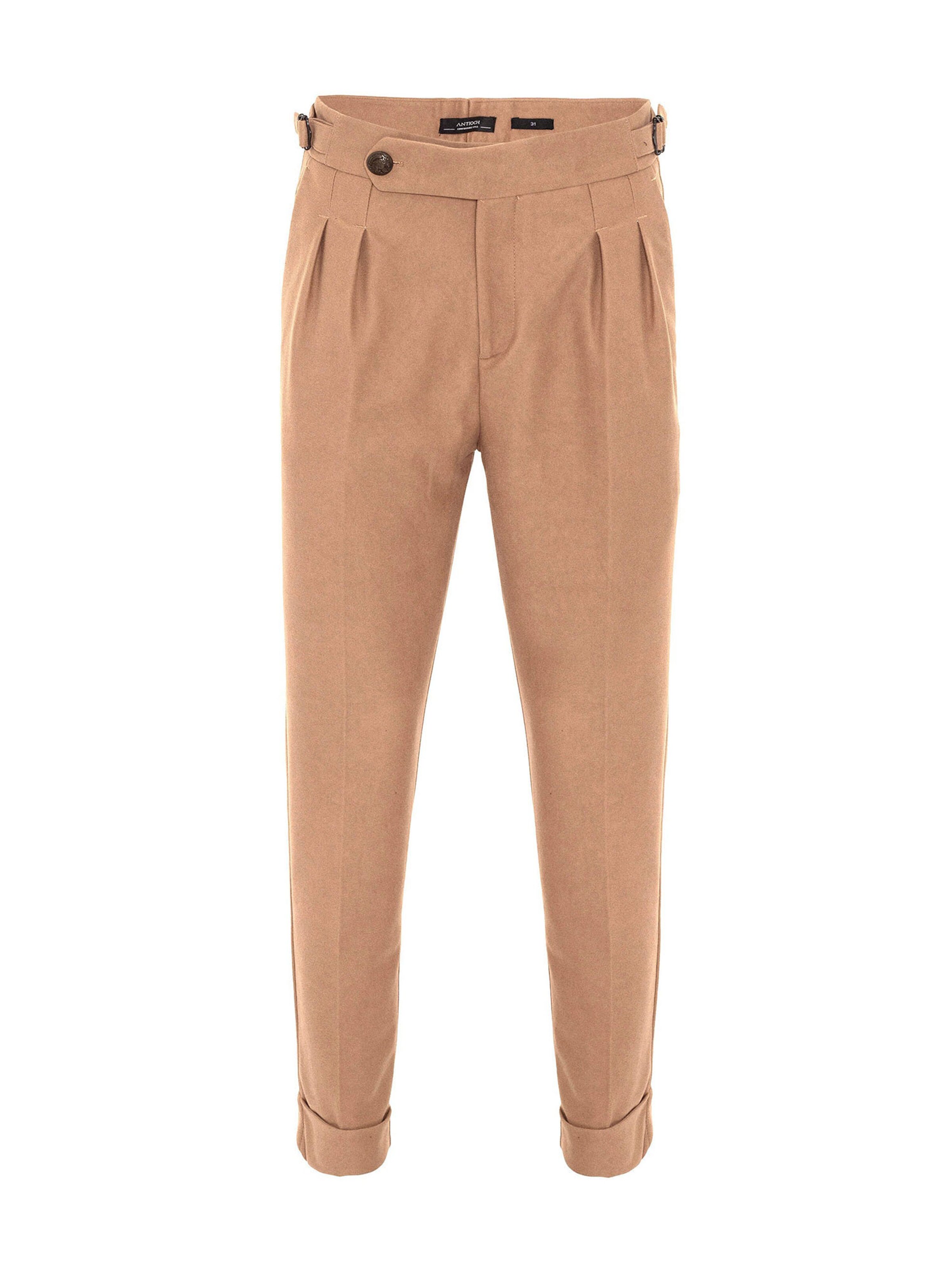 Regular Pantalon Antioch en marron : devant