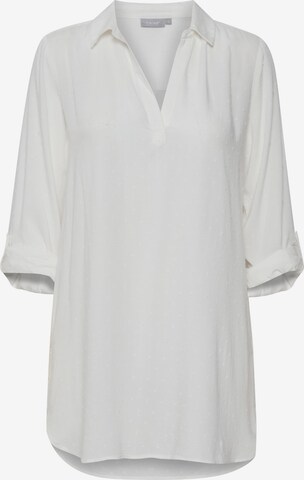 Fransa Blouse 'COYA' in Wit: voorkant