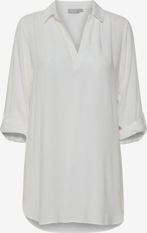 Fransa Blouse 'COYA' in Wit: voorkant