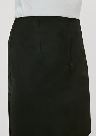 COMMA Spódnica w kolorze czarny
