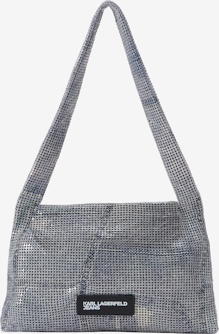 mėlyna KARL LAGERFELD JEANS Rankinė ant peties 'PARTY CHAINMAIL': priekis