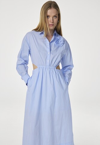 Fabienne Chapot Shirt dress in Blue