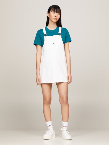 Tommy Jeans Overall Skirt in White