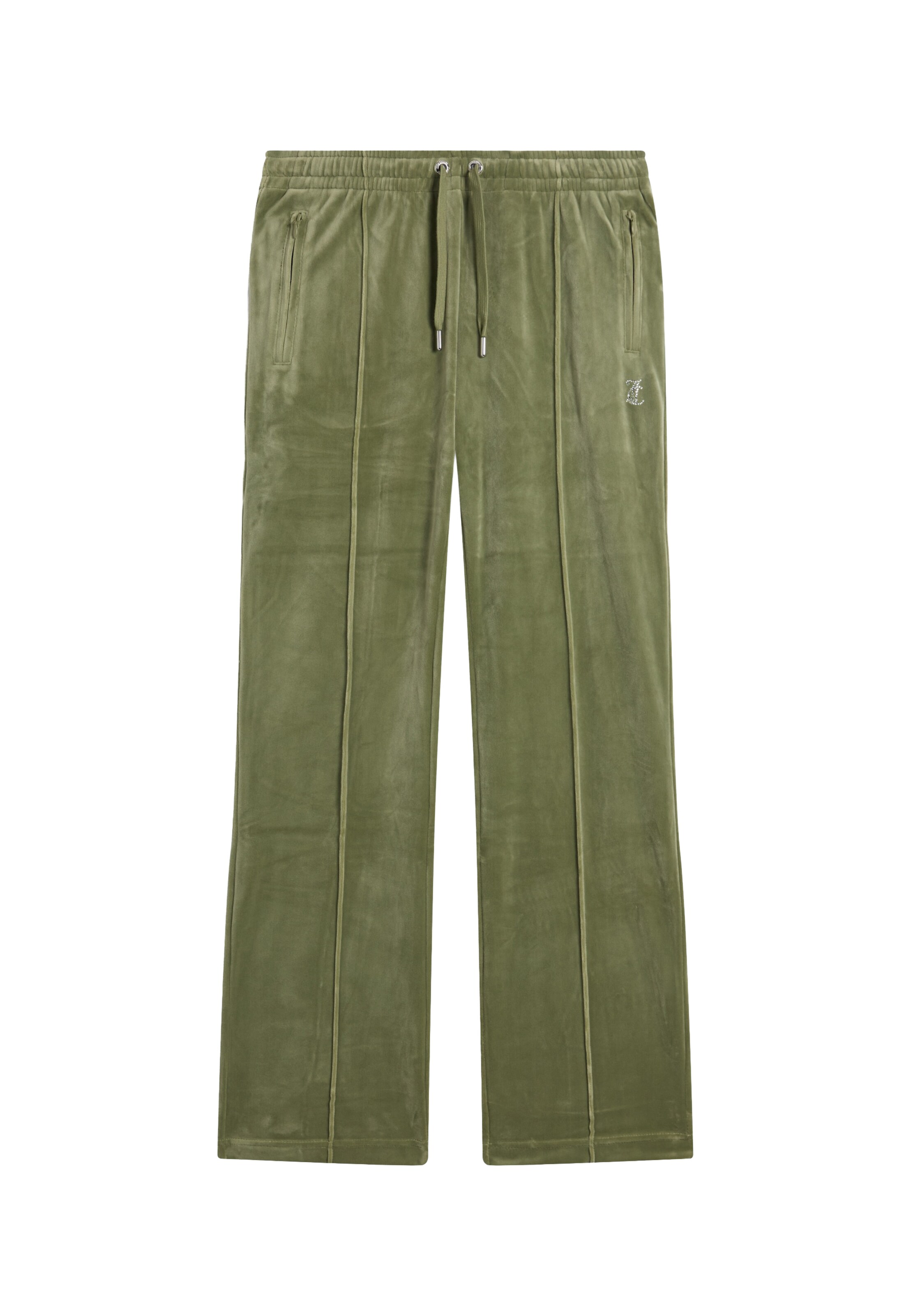 Pantaloni 'Tina' de la Juicy Couture pe verde: față