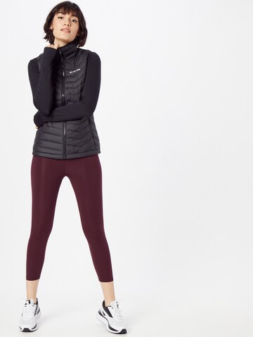 juoda COLUMBIA Sportinė liemenė 'Powder Lite'