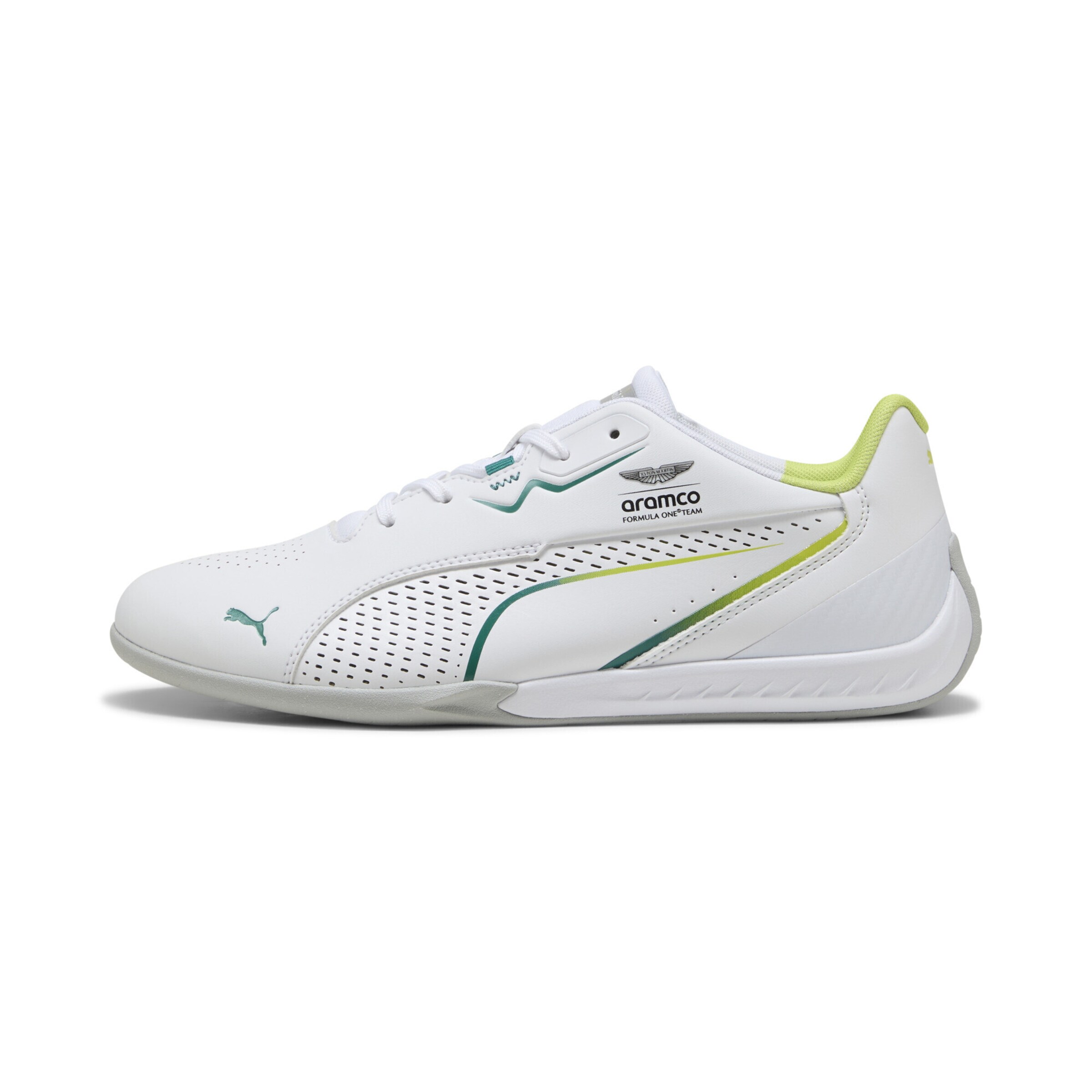 PUMA Sneakers laag in de kleur Limoen / Donkergroen / Zwart / Wit, Productweergave