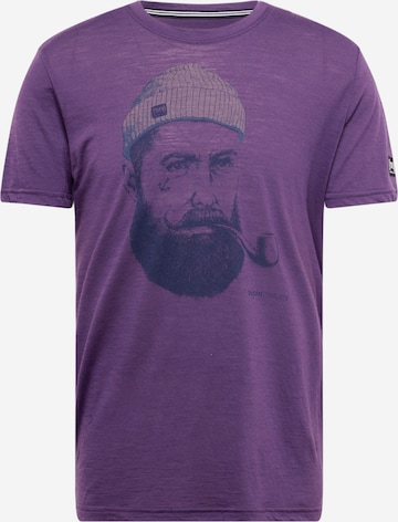 T-Shirt fonctionnel 'SAILOR' super.natural en violet : devant