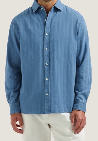 Regular fit Camicia 'Rory' di Dstrezzed in blu