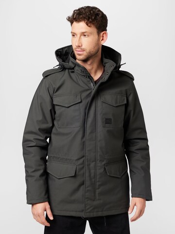 Parka d’hiver 'Darren' Vintage Industries en gris : devant