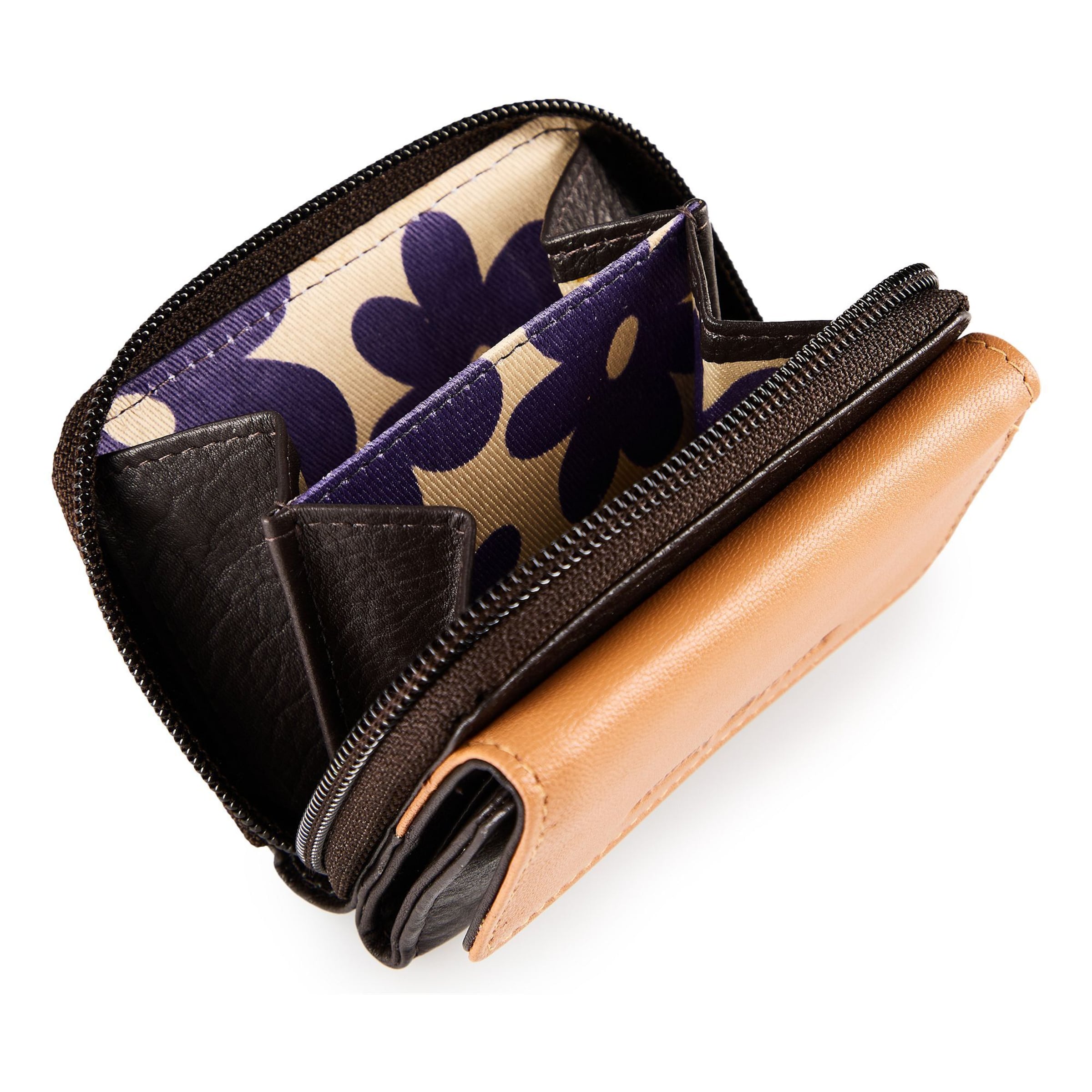 Portamonete 'Nappa' di GREENBURRY in marrone