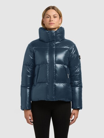 khujo Kurtka zimowa 'Nala' w kolorze niebieski: przód