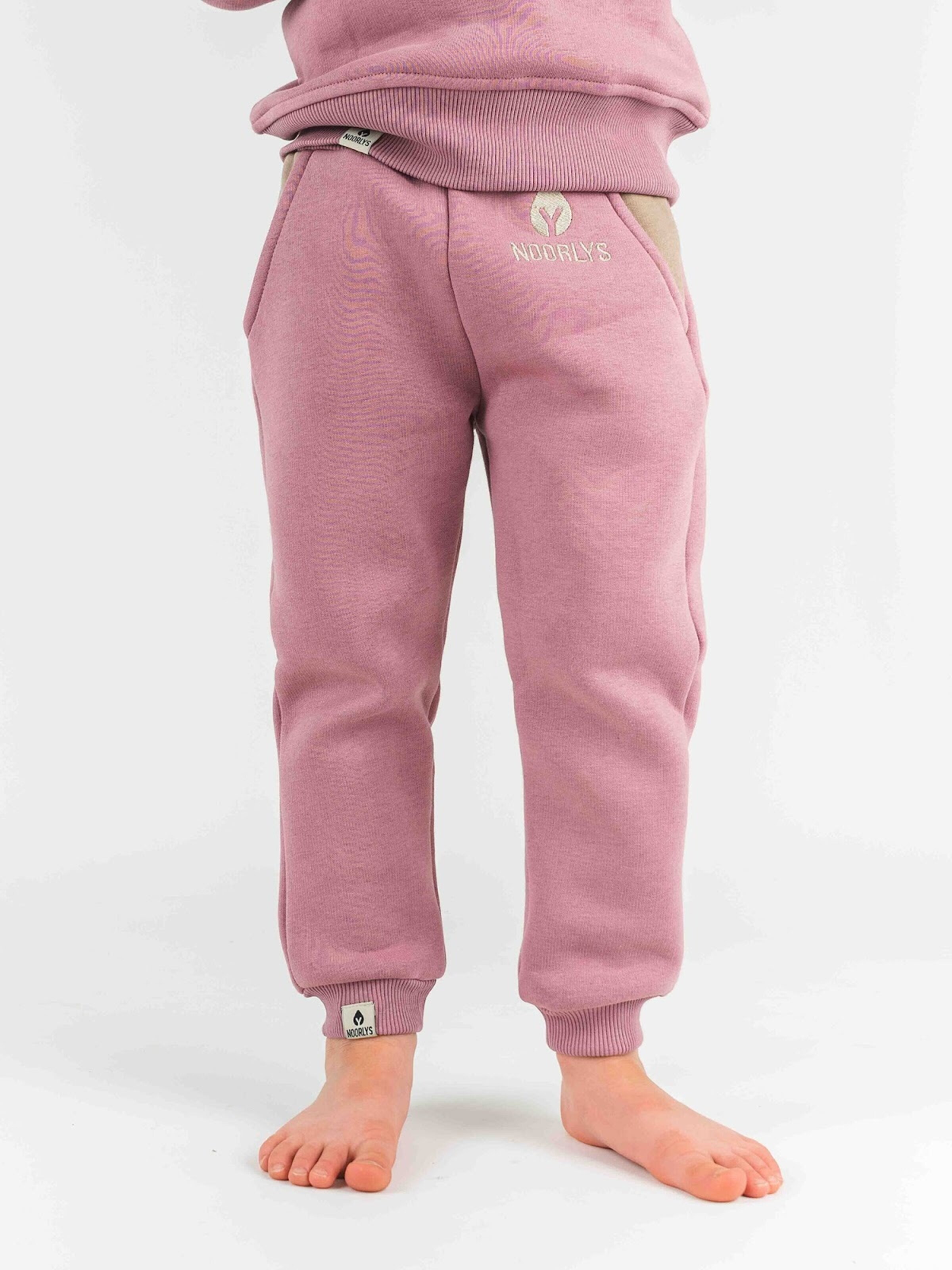 NOORLYS Regular Workout Pants 'CLASSIC' in Pink: front