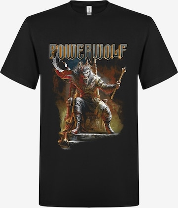 T-Shirt 'Powerwolf Wake Up The Wicked' Rockshirts en noir : devant