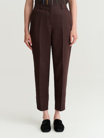 TATUUM Regular Pantalon 'Semiko' in Bruin: voorkant