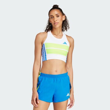 Haut de sport 'Adizero Retro' ADIDAS PERFORMANCE en blanc : devant
